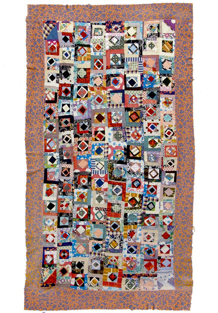 Покрывало лоскутное, 1980 г., Архангельская область, Каргопольский район, г. Каргополь