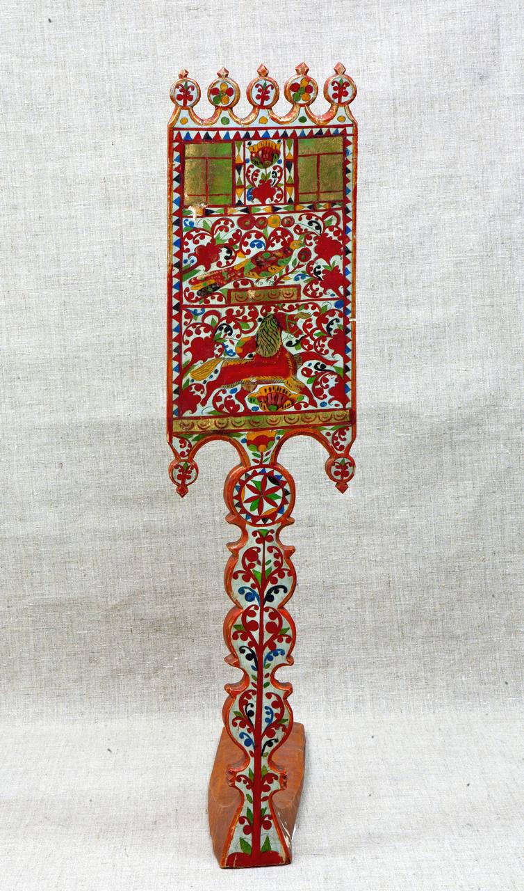 Прялка борецкая, Конец XIX - начало XX века, Вологодская губерния, Сольвычегодский уезд, Афанасьевская волость, д. Кодима