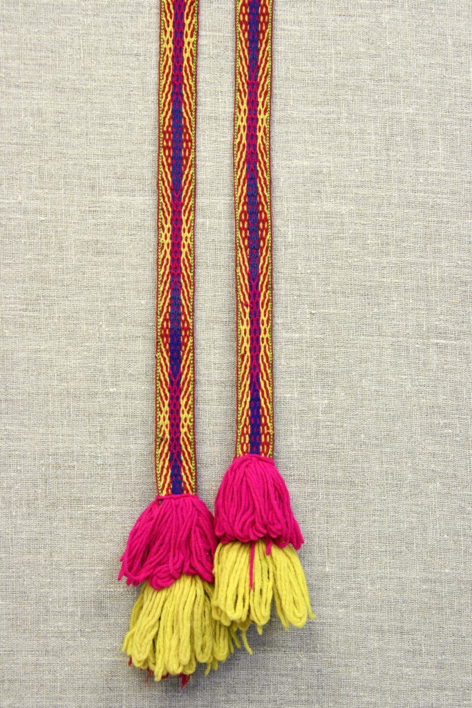 Пояс, Конец ХIХ - начало ХХ в., Архангельская губ., Мезенский уезд, Юромская волость, дер. Малая Нисогора