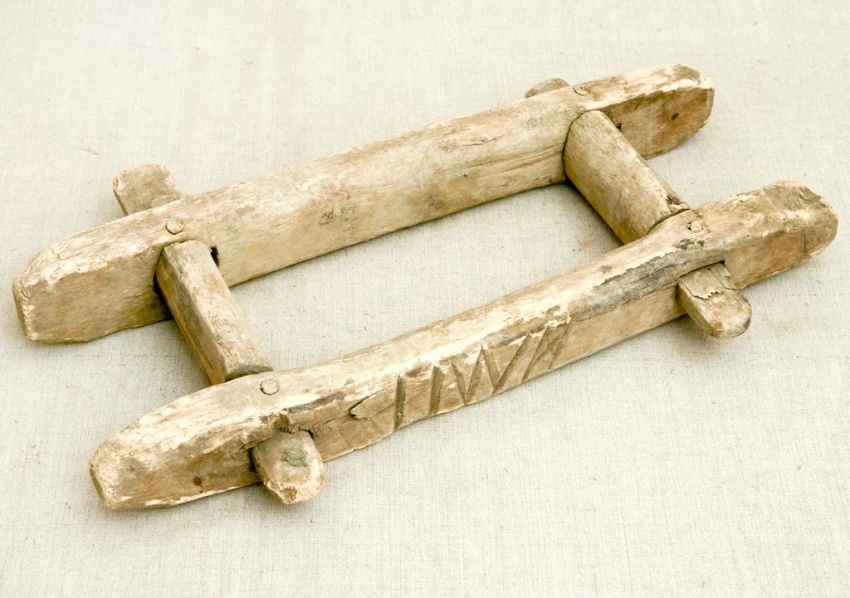 Форма для кирпичей, Начало ХХ в., Архангельская губерния, Архангельский уезд, Золотицкая волость, село Нижняя Золотица