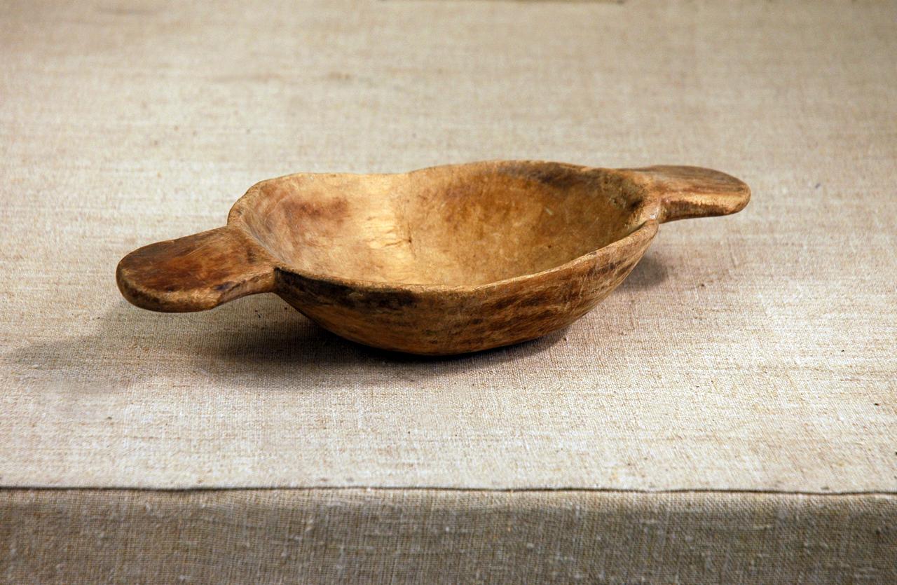 Блюдо-ночва, 1901-1910 гг., Архангельская губерния, Холмогорский уезд, Великодворская волость, д. Ступино