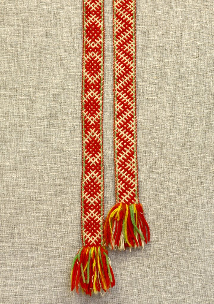 Пояс, Конец ХIХ - начало ХХ вв., Архангельская губ., Пинежский уезд, Ярушевская волость, дер. Веркола