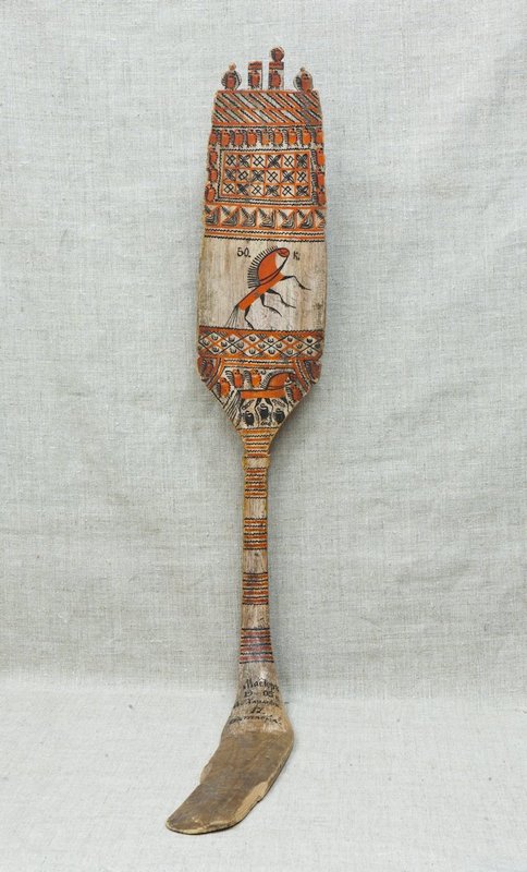 Прялка селецкая, 1905 год, Архангельская губ., Холмогорский уезд, Селецкая волость
