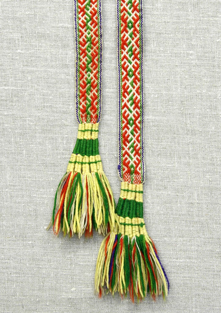 Пояс, Конец ХIХ - начало ХХ в., Архангельская губ., Мезенский уезд