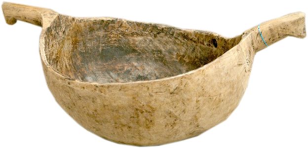 Ковш-скопкарь с двумя ручками, Конец ХIХ в., Олонецкая губ., Каргопольский уезд