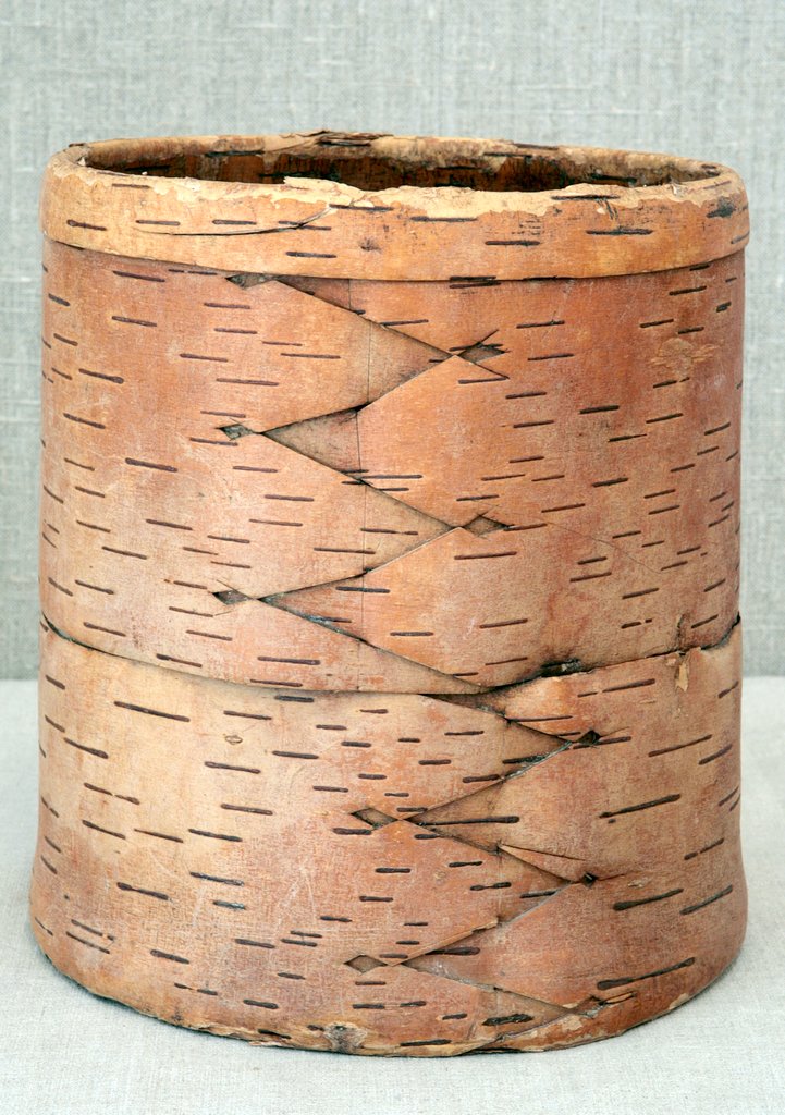 Туес выворотный, Первая четверть ХХ в., Олонецкая губ., Каргопольский уезд, Фатьяновская волость, дер. Наволок