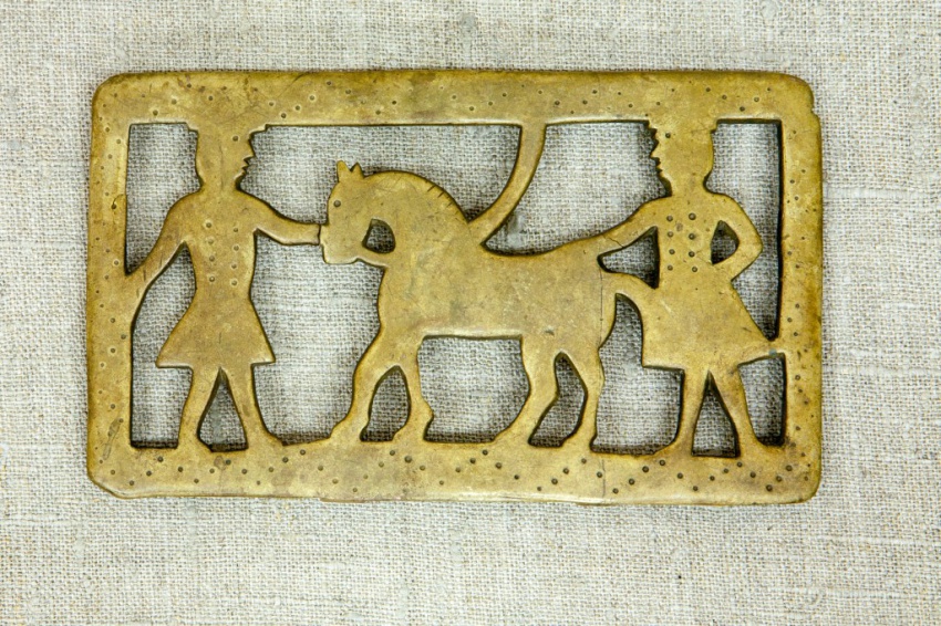 Бляха коновала, Конец ХIХ - начало ХХ в., Архангельская губерния. Мезенский уезд