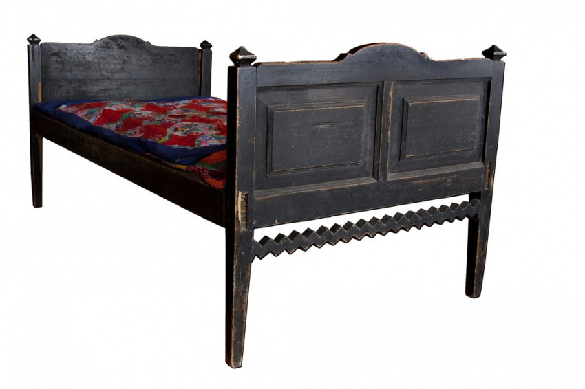 Кровать разборная, Конец XIX - начало ХХ в., Архангельская губ., Пинежский уезд