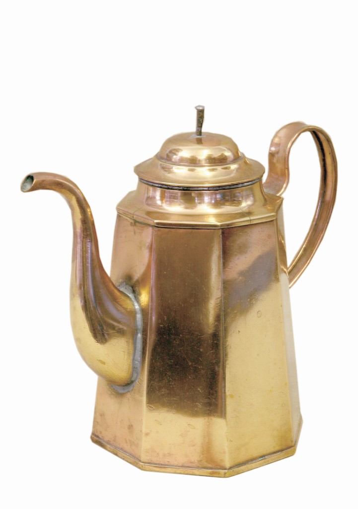 Кофейник с крышкой, Конец ХIХ в., Россия