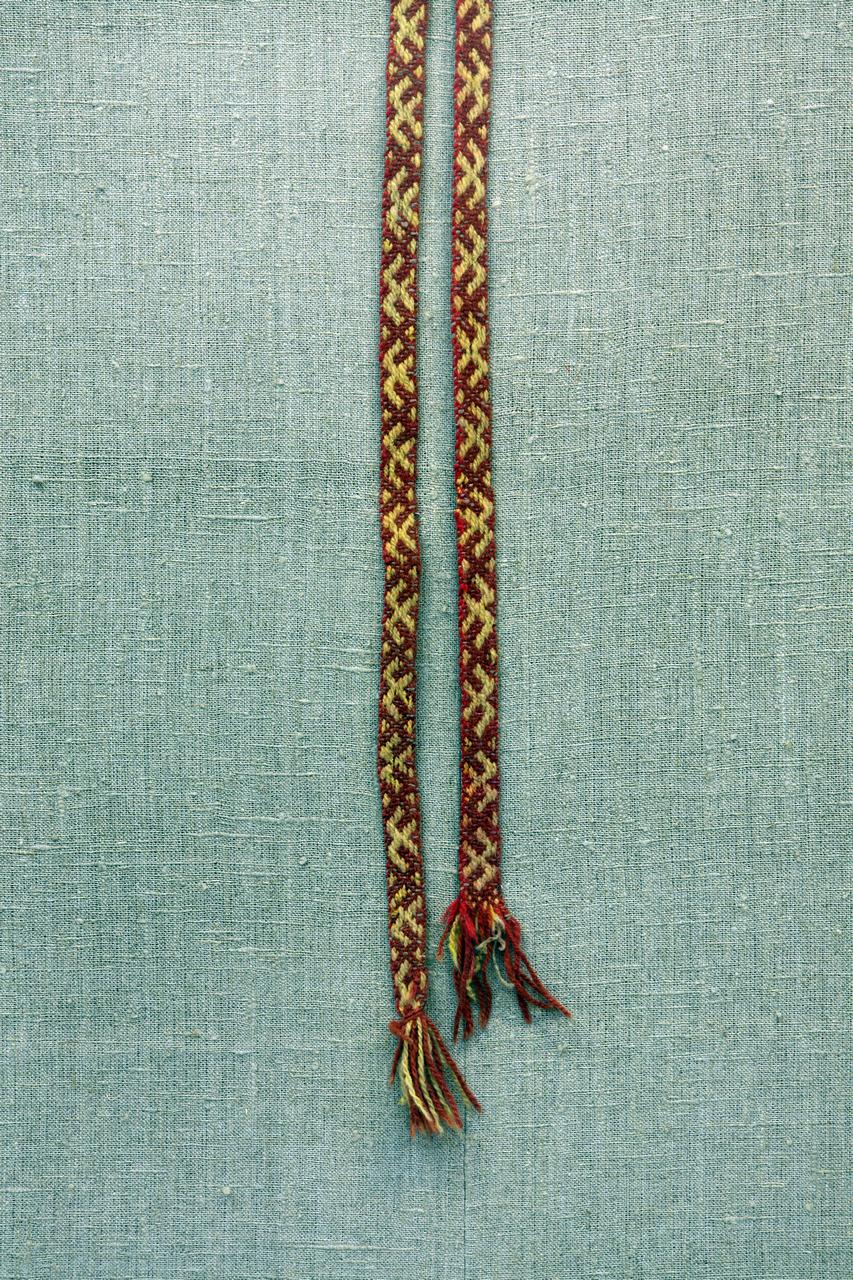 Пояс, Конец XIX - начало XX века, Вологодская губерния, Сольвычегодский уезд, Березо-Наволоцкая волость, д. Новоандреевская