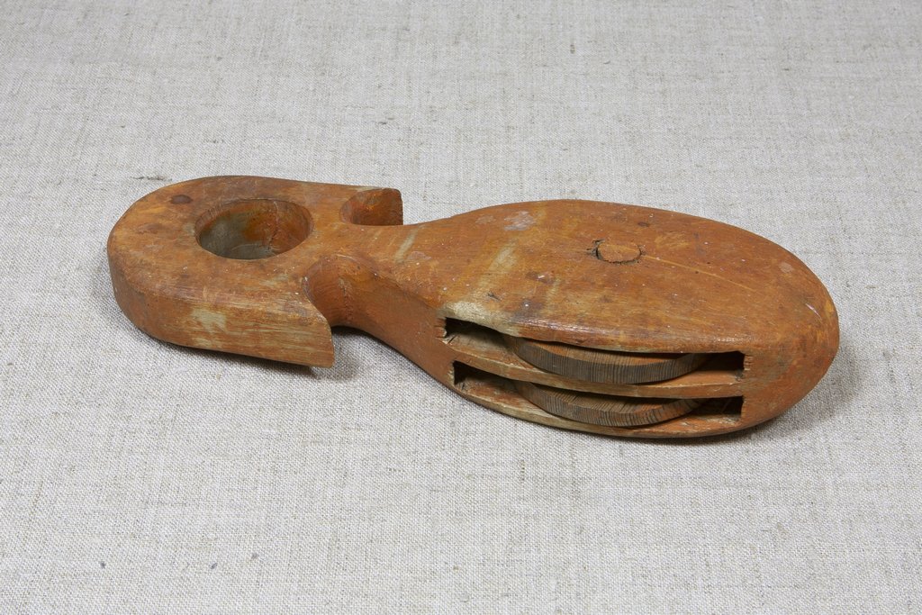 Блок, деталь ткацкого стана, Начало ХХ в., Архангельская губ.