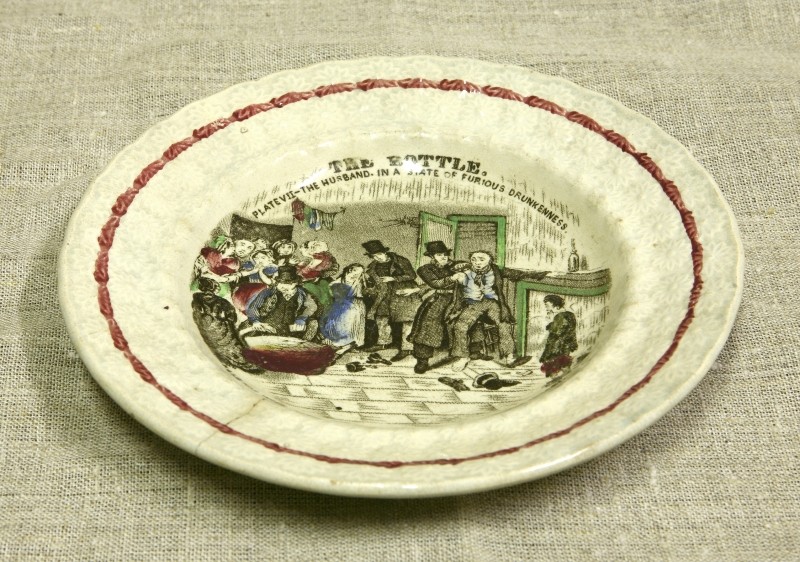 Тарелка десертная, ХIХ в., Западная Европа