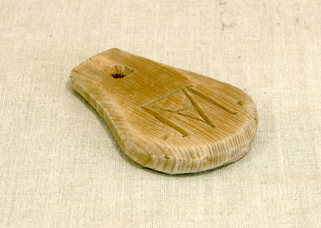 Поплавок деревянный, Конец ХIХ - начало ХХ в., Архангельская губ., Мезенский уезд, Койденская волость