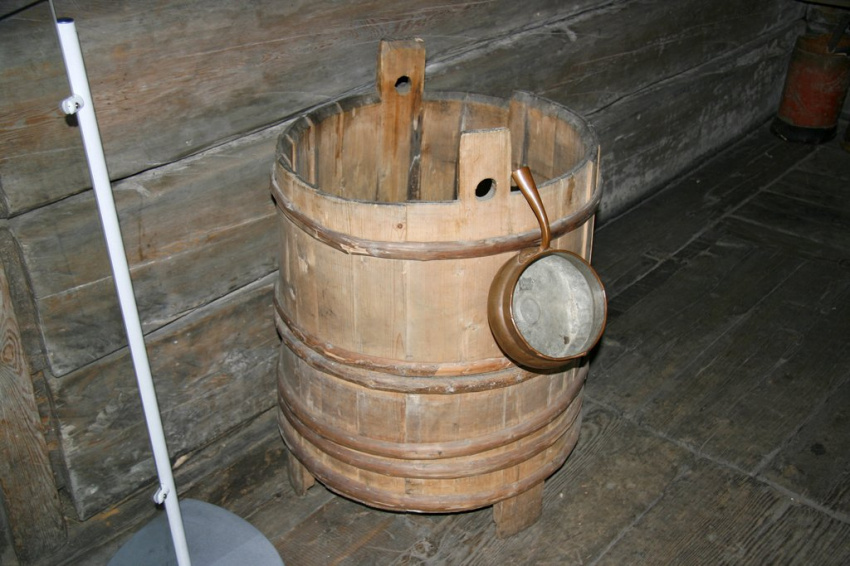 Кадка-тренога, Начало ХХ в., Олонецкая губ., Каргопольский уезд, Калитинская волость, дер. Замошье