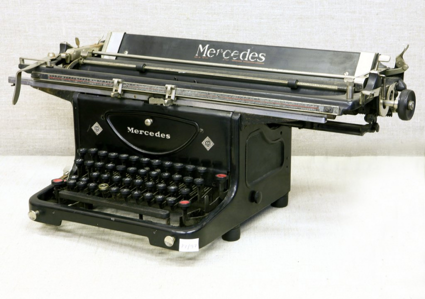 Машинка пишущая "Mercedes", 1930-е гг., Германия, Тюрингия