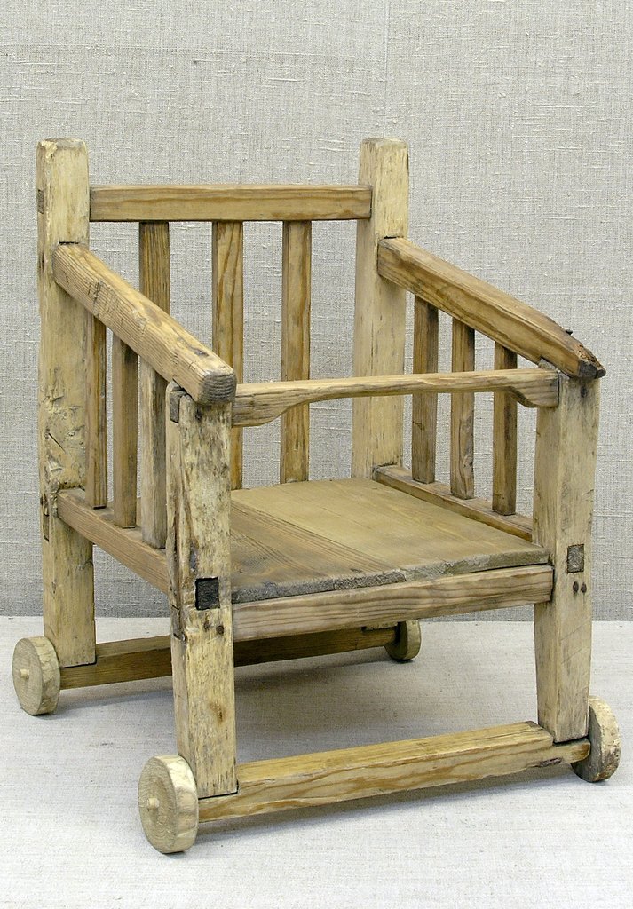 Стульчик каталка, Начало XX в., Архангельская губ., Шенкурский уезд