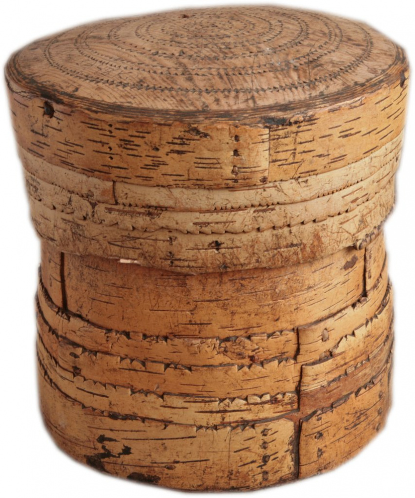 Туес, 1874 г., Архангельская губ., Мезенский уезд