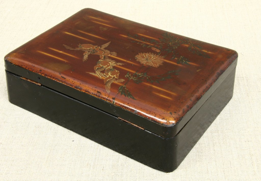Шкатулка лаковая, Начало ХХ в., Россия