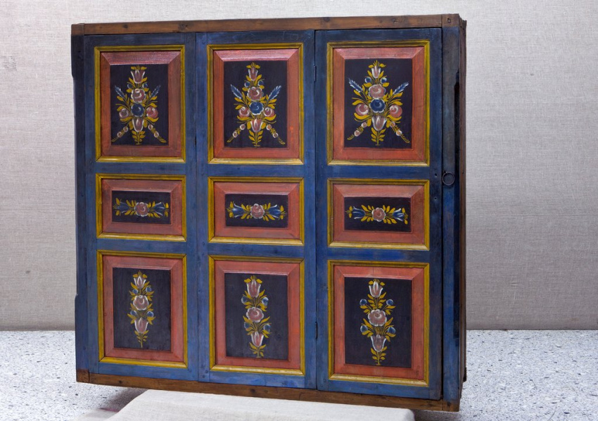 Шкаф-заборка, Конец ХIХ в., Архангельская губ., Онежский уезд, Калгачинская волость, д. Калгачиха