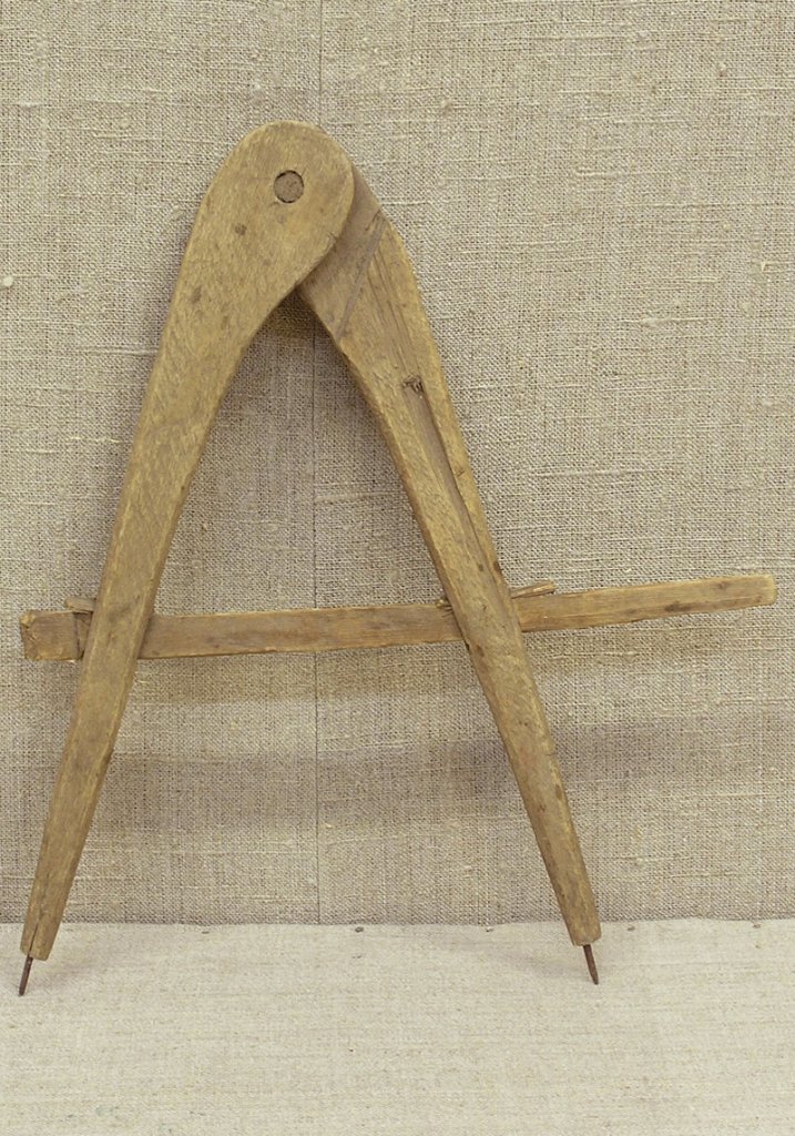 Циркуль плотницкий, Первая четверть XX века, Архангельская губерния, Шенкурский уезд, Усть-Важская волость, деревня Запольки