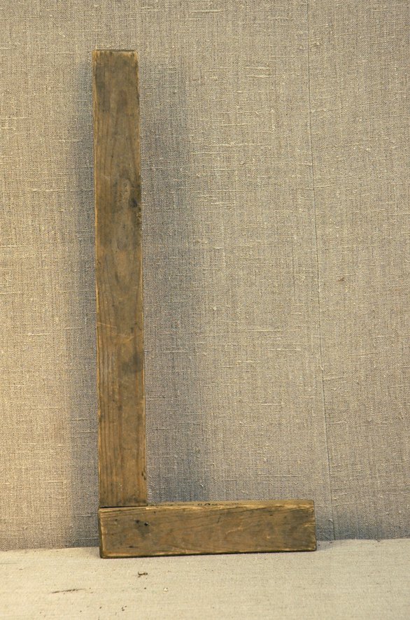 Угольник плотницкий, Первая треть XX века, Архангельская губерния, Холмогорский уезд, Селецкая волость, деревня Кривецкая