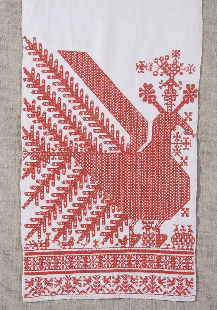 Полотенце, Начало ХХ в., Архангельская губ., Архангельский уезд, Яренгская волость, дер. Лопшеньга