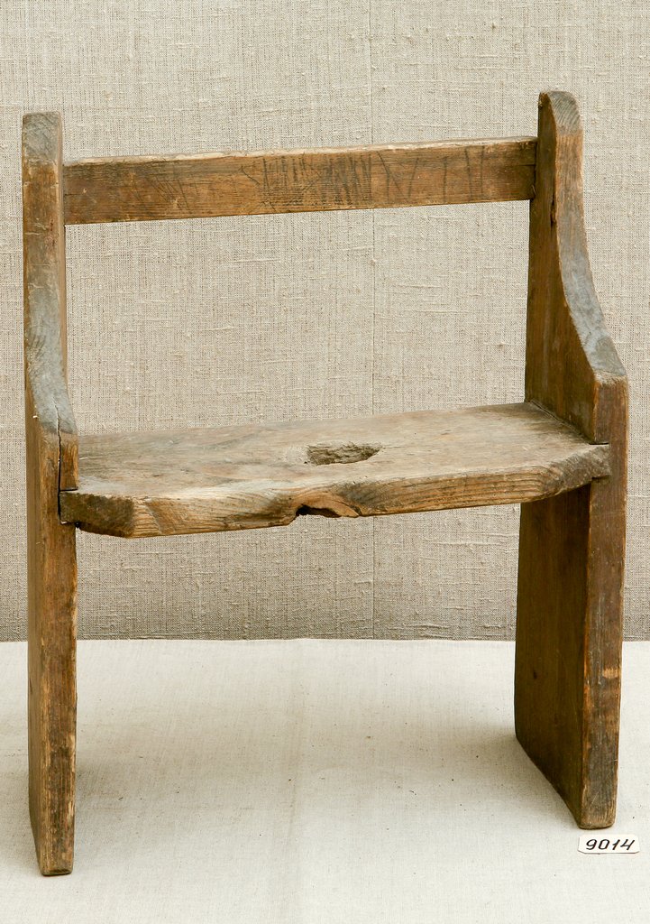 Стул детский, 1920-1930-е гг., Вологодская губ., Вельский уезд