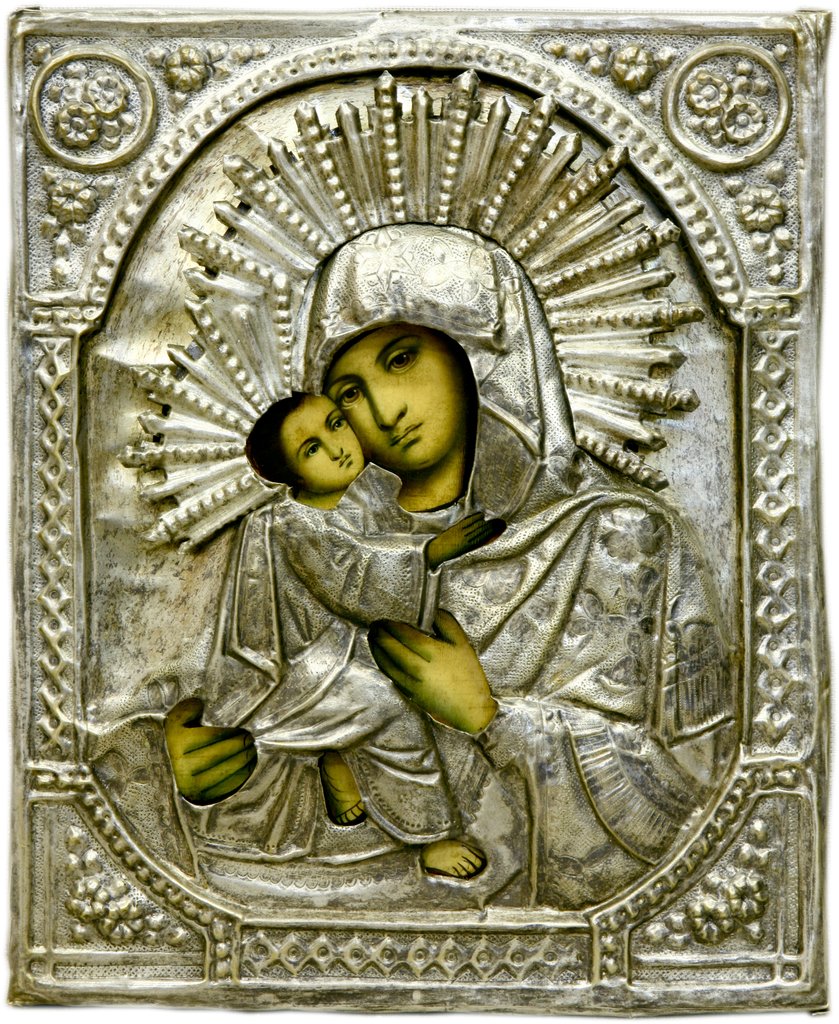Икона «Богоматерь Умиление», Начало XX в., Россия