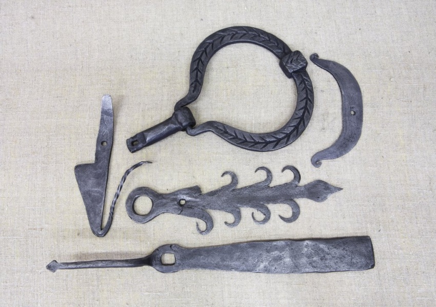 Дверной набор, Конец ХIХ - начало ХХ в., Вологодская губ., Сольвычегодский уезд, Алексеевская волость