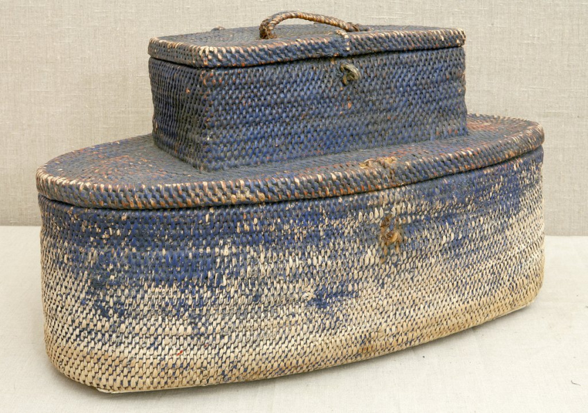 Короб из корня двухъярусный, Начало XX в.,  Архангельская губ, Архангельский уезд