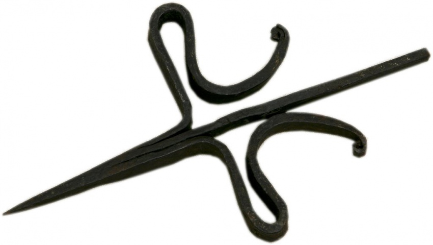 Светец настольный, XIX в., Архангельская губ., Пинежский уезд