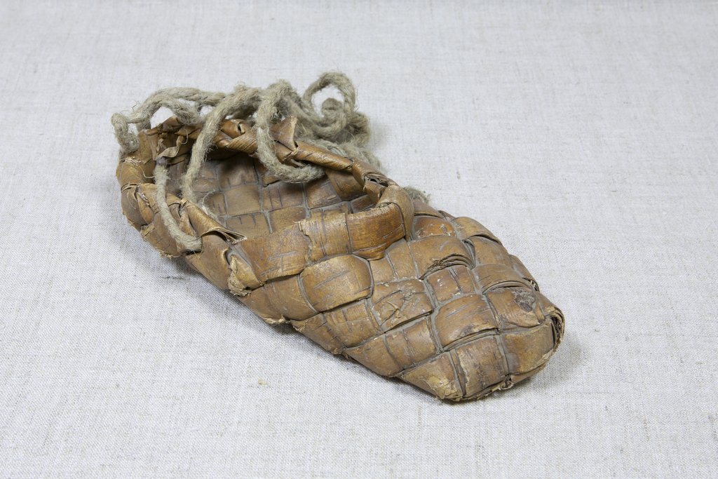 Лапоть, Первая четверть XX в., Архангельская губерния, Архангельский уезд