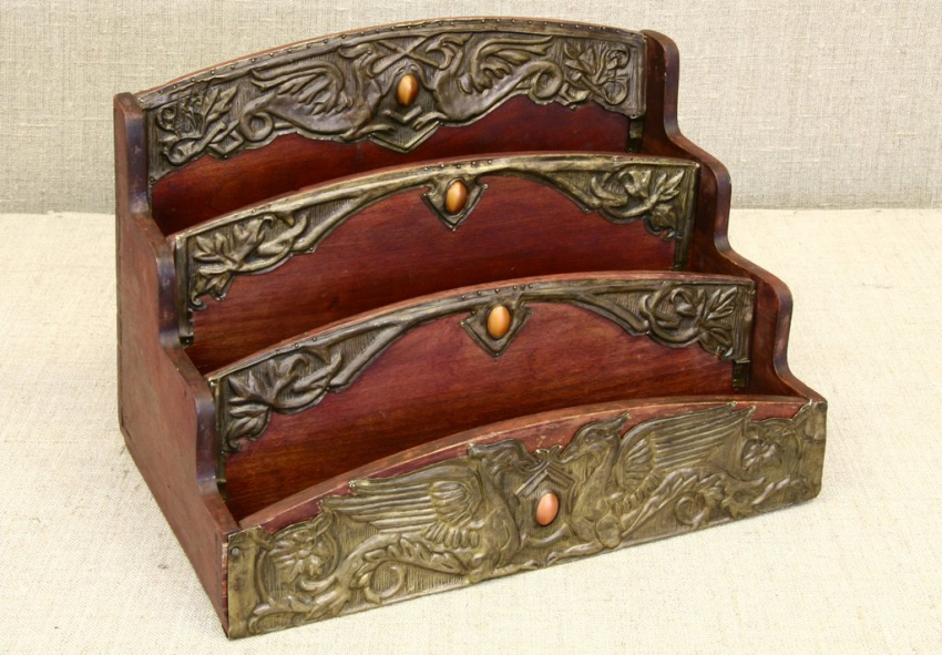 Полочка подставка под бумаги, Первая треть ХХ в., Архангельская губерния