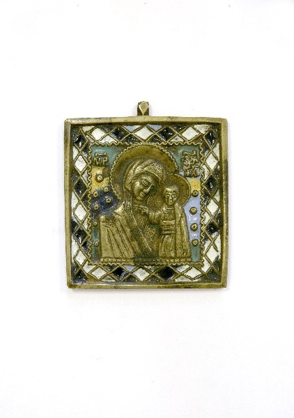 Икона "Богоматерь Казанская", Конец XIX - начало XX в., Россия