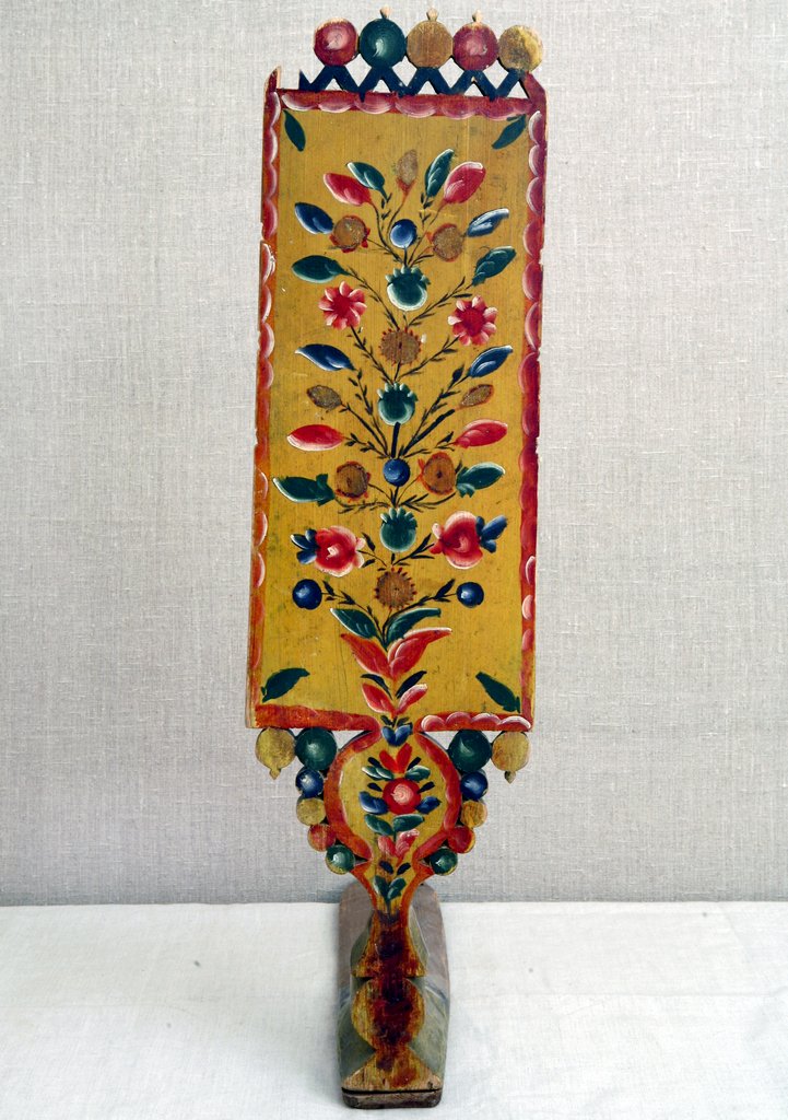 Прялка каргопольская, 1908 г., Олонецкая губ., Каргопольский уезд