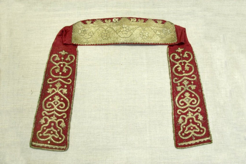Повязка, Первая половина XIX в., Вологодская губ., Сольвычегодский уезд