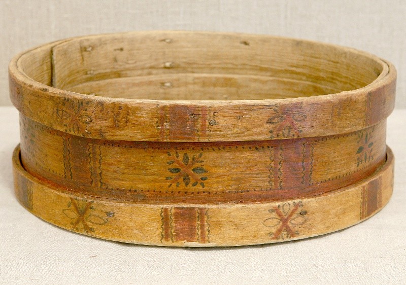 Хлебница лубяная, Конец XIX - начало XX в., Архангельская губ., Мезенский уезд, Койнасская волость, дер. Палащелье