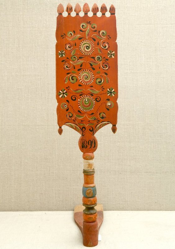 Прялка важская, 1899 год, Архангельская губ., Шенкурский уезд